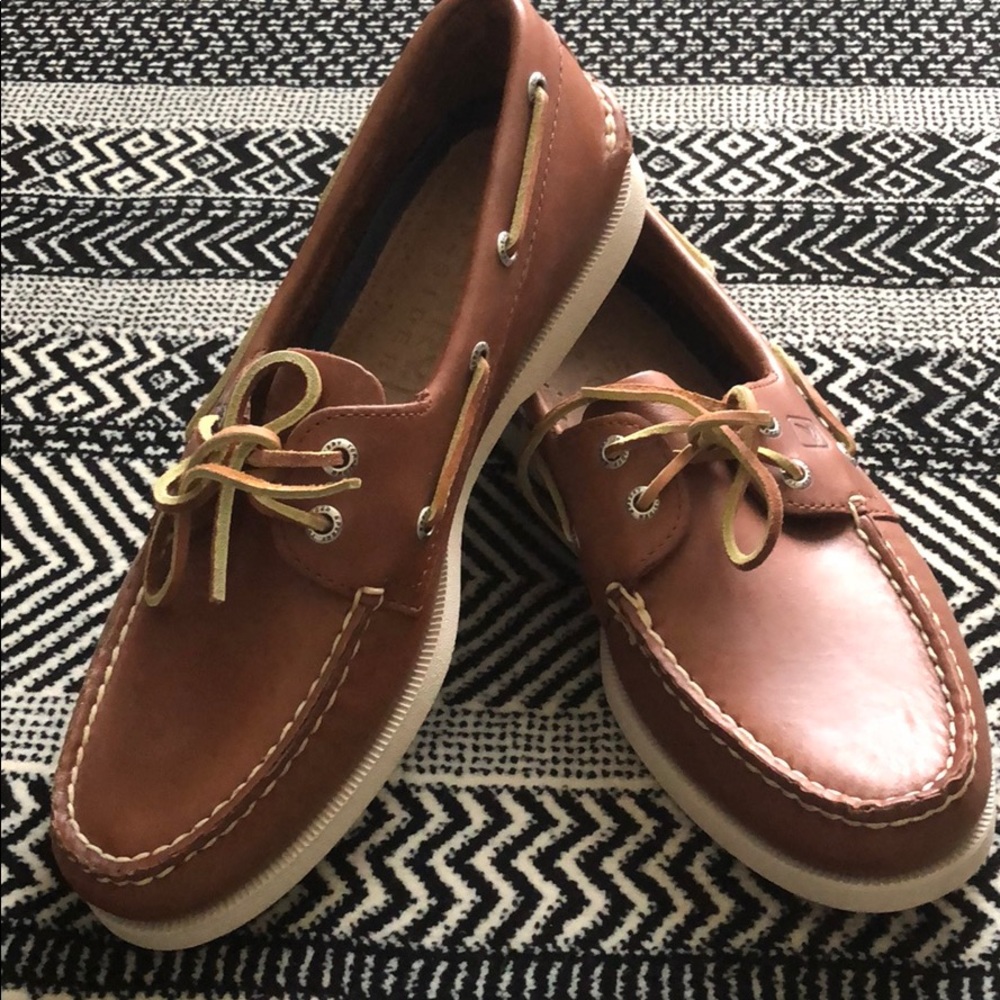 Brand New Hazelnut Sperry’s Boat Shoes